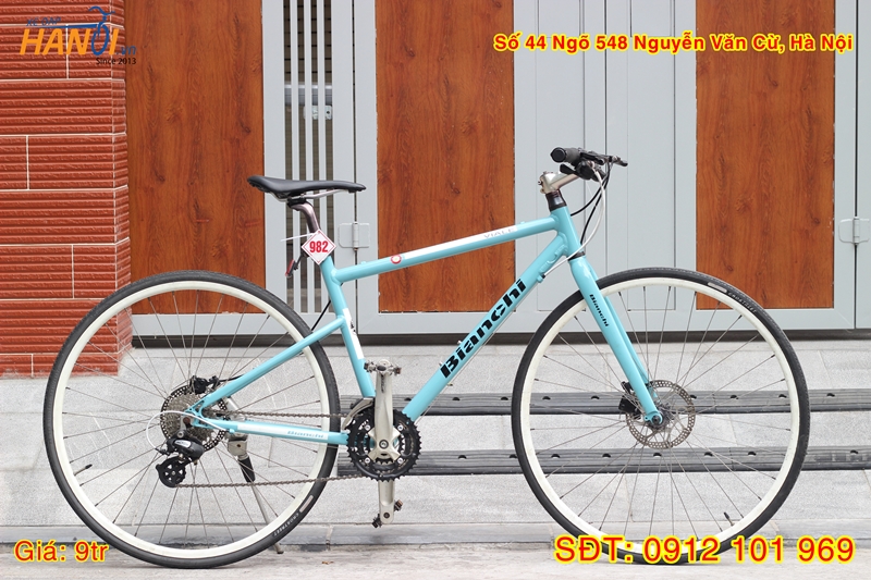 Xe đạp Touring Nhật bãi Bianchi Viale