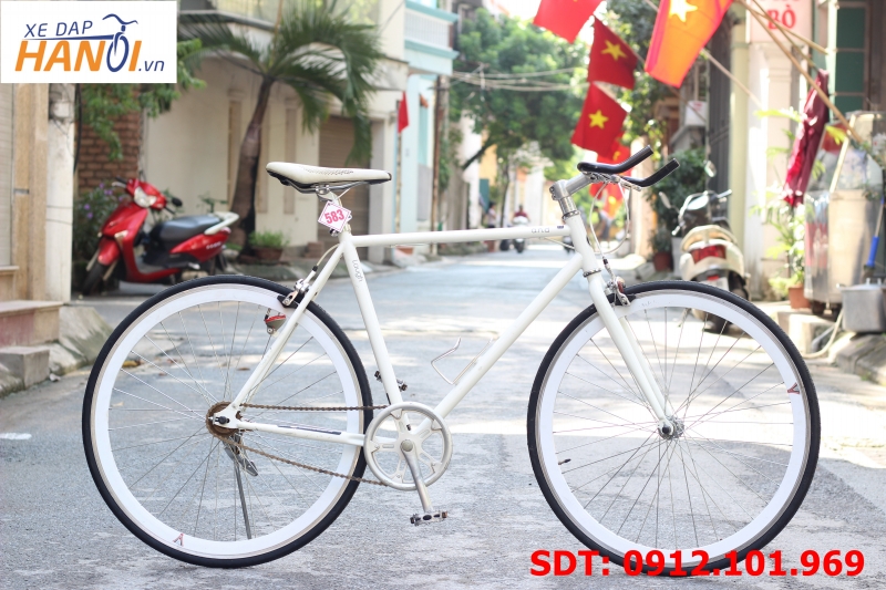 Xe đạp touring Nhật bãi Laugh a.n.d