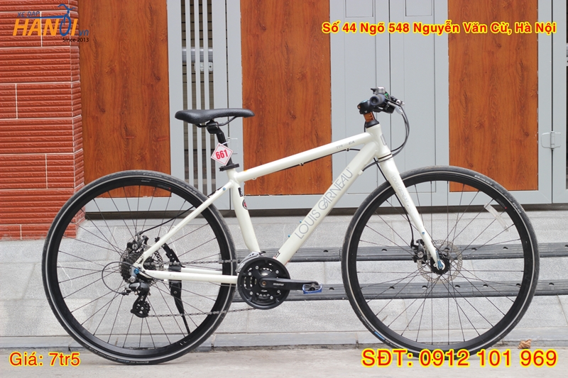Xe đạp Touring Nhật bãi Louis Garneau TRliteEA tới từ Canada
