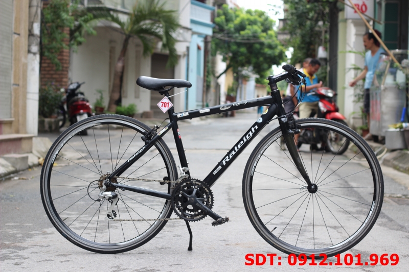Xe đạp touring Nhật bãi Raleigh