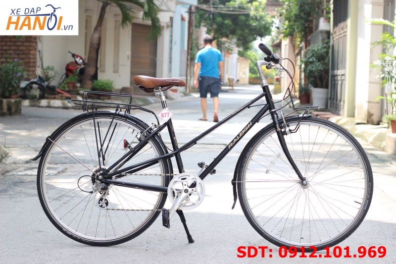Xe đạp touring Nhật bãi Raleigh