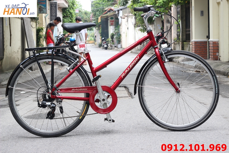 Xe đạp touring Nhật bãi Raleigh