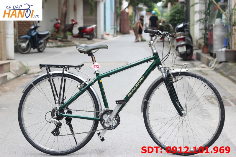 Xe đạp touring Nhật bãi Raleigh BroadMarsh