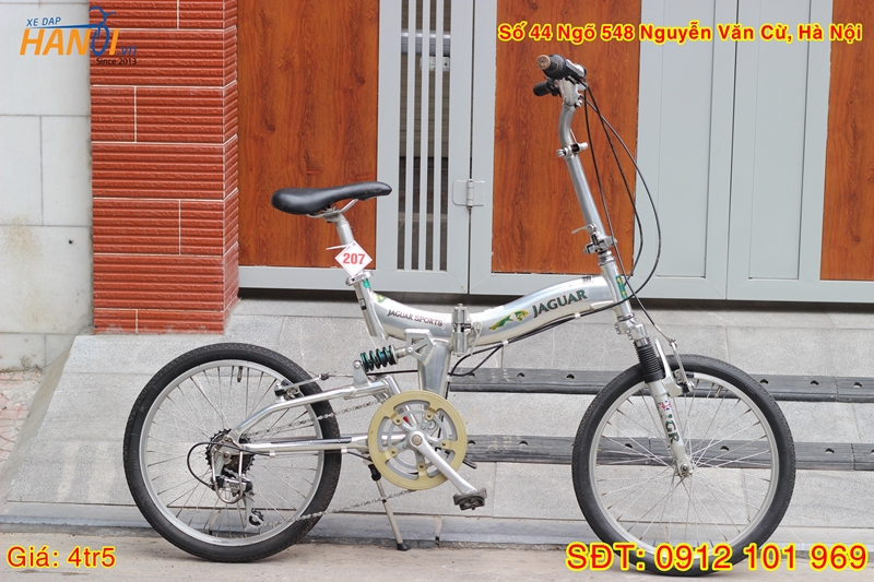 Xe đạp gấp Nhật bãi Jaguar