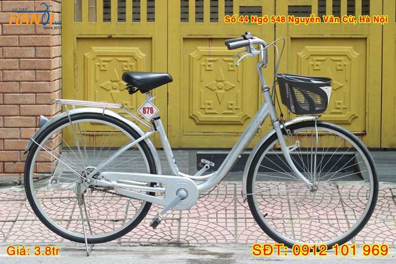 Xe đạp mini Nhật bãi Eco Alumi