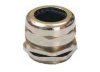 NIKEL PLATED BRASS GLAND-IP 68 RATING-METRIC THREAD