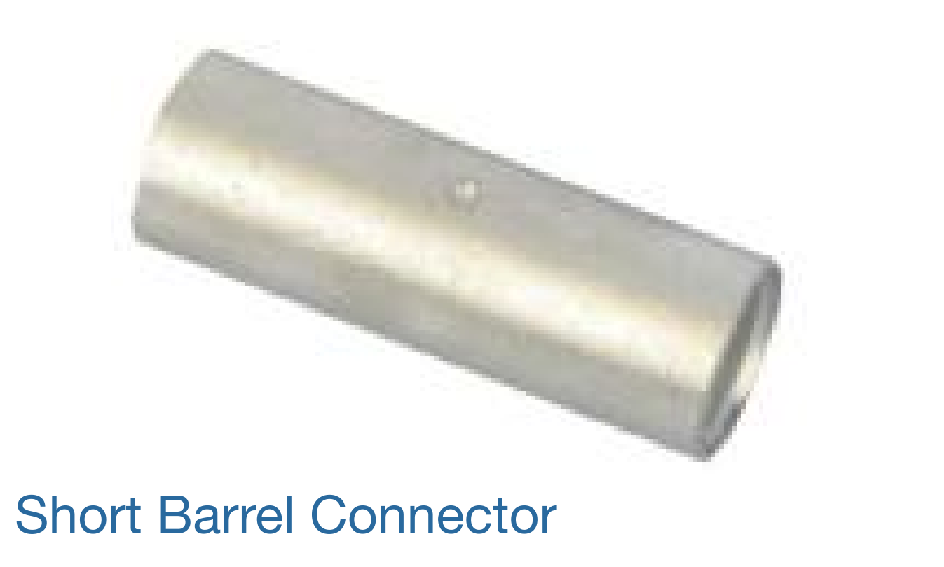 CABLE CONNECTOR & FERRULES - SHORT BARREL