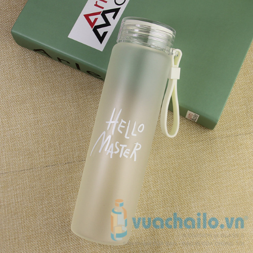 Bình Thủy Tinh Hello Master 500ml