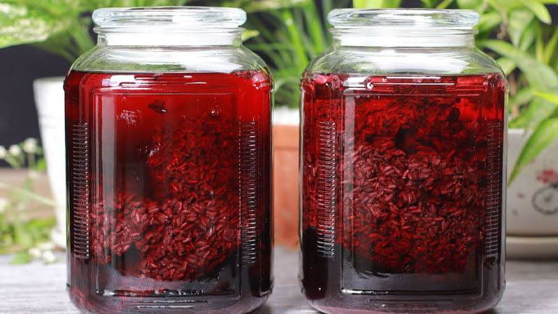 Cách Ngâm Rượu Nếp Cẩm, Rượu Nếp Than