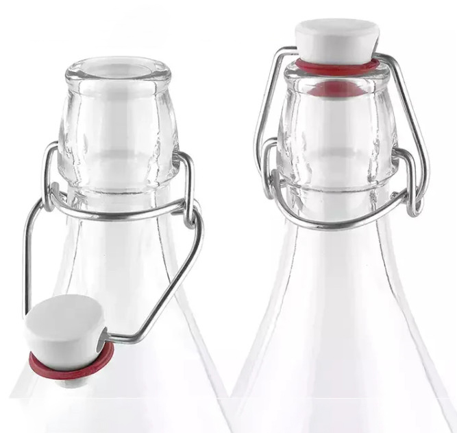 chai thủy tinh nắp cài