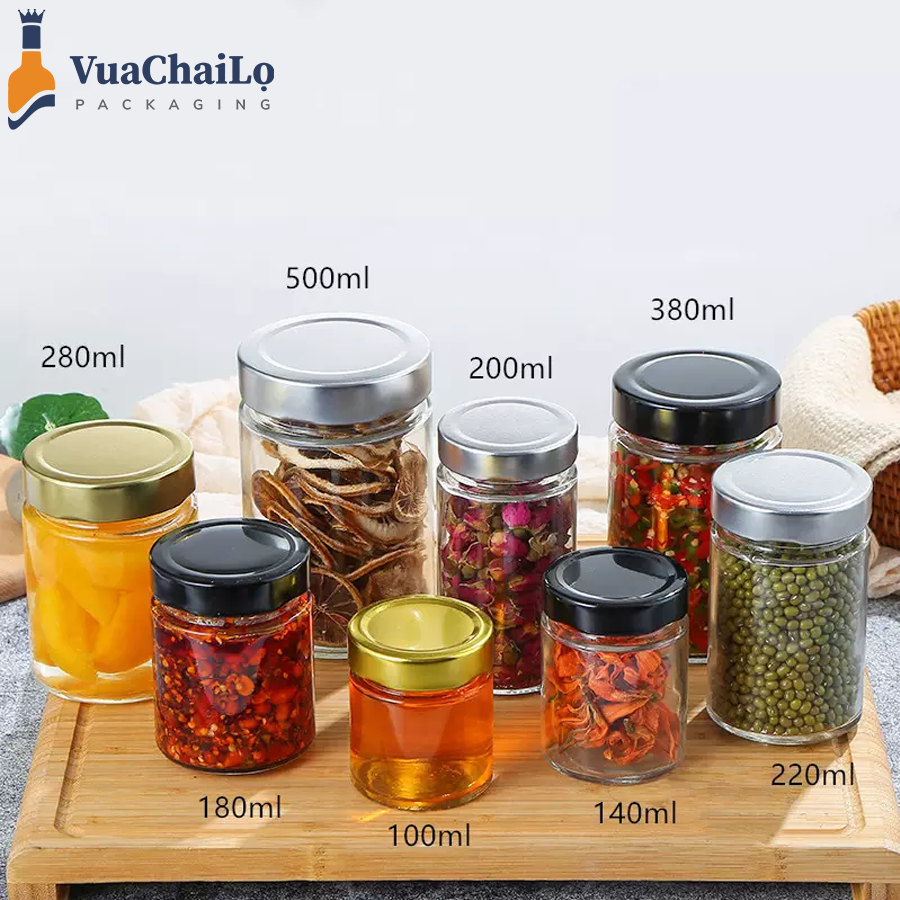 HŨ THỦY TINH TRÒN