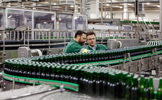 Quá trình kiểm tra chất lượng chai thủy tinh