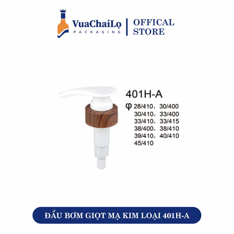 Đầu Bơm Giọt Mạ Kim Loại 401H-A