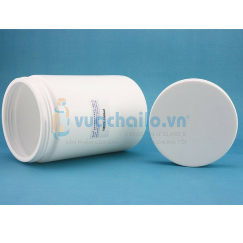 Hũ Nhựa HDPE Trắng 1000ml