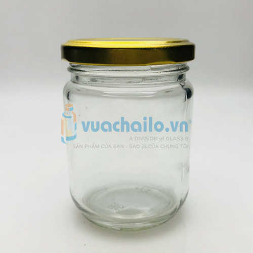 Hũ Thủy Tinh Tròn 220ml
