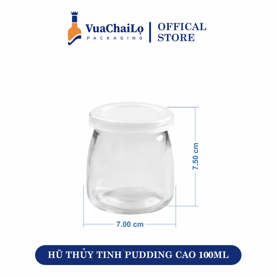 Hũ Thủy Tinh Pudding 200ML