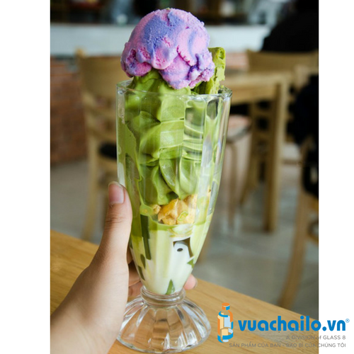 Ly Kẻ Sọc 390ml ( Bộ 6c) Qianly TQ