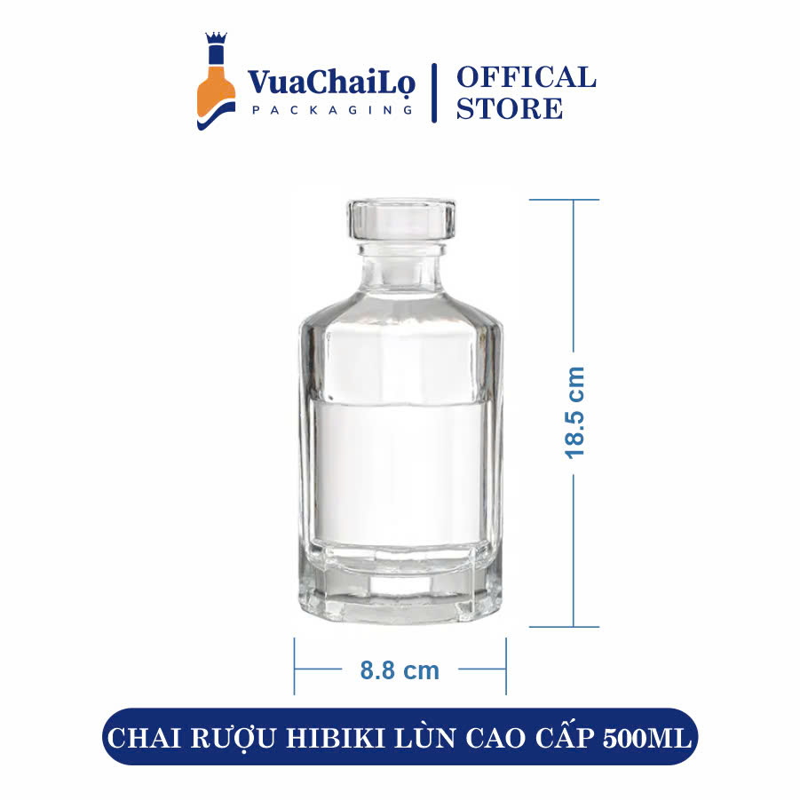 Chai Rượu Hibiki Lùn Cao Cấp 500ML