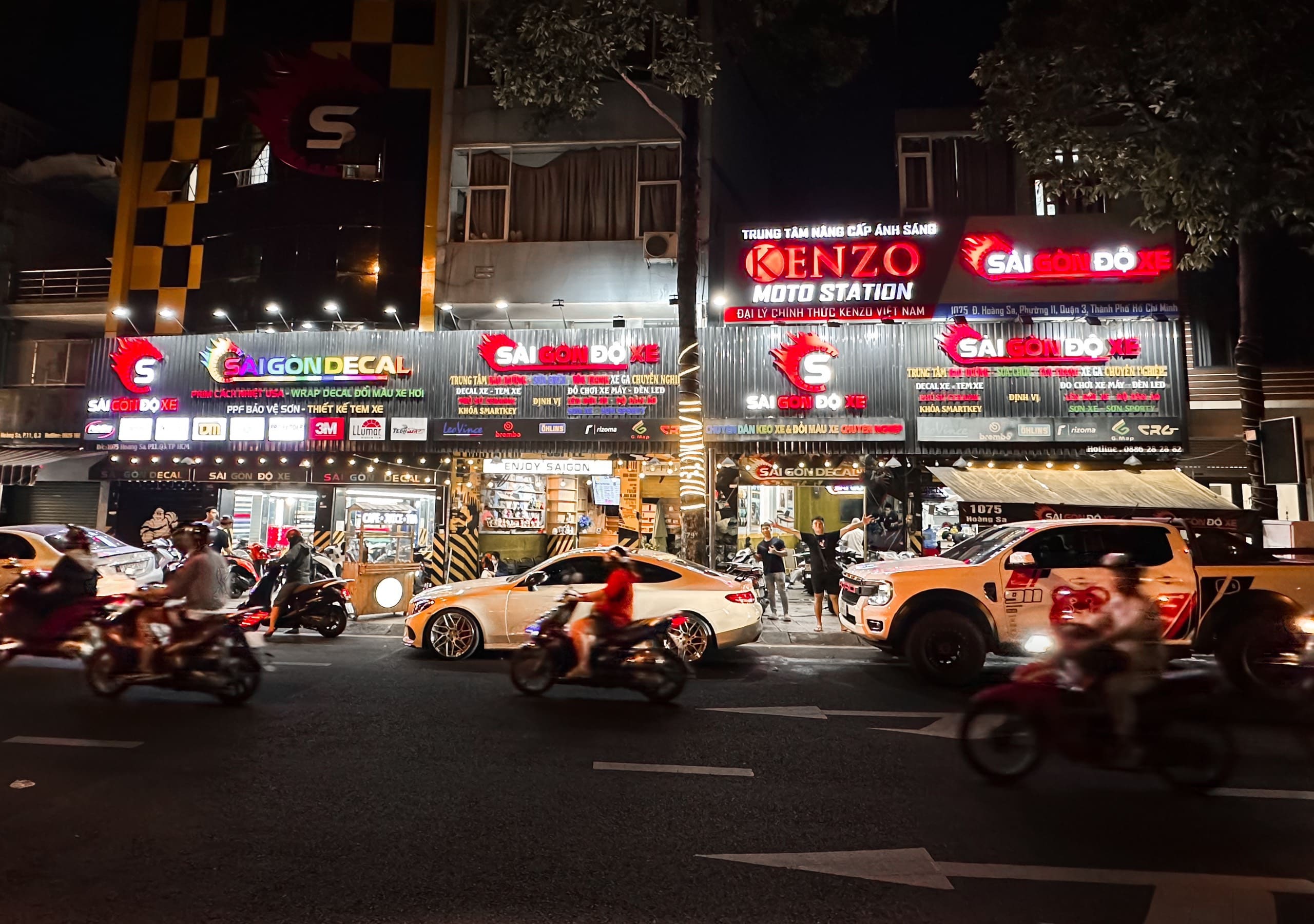 Cửa hàng Sài Gòn Độ Xe uy tín