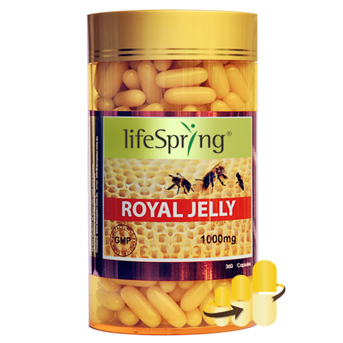 Sữa Ong Chúa Úc LifeSpring 1000mg 360 Viên/Hộp