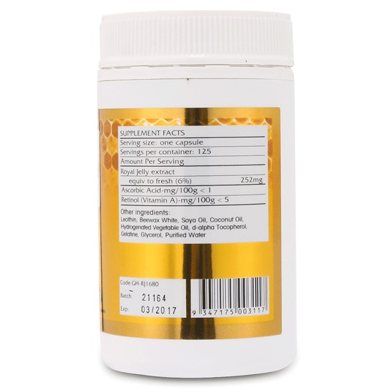 Sữa ong chúa Golden Health  1680mg x 125 viên