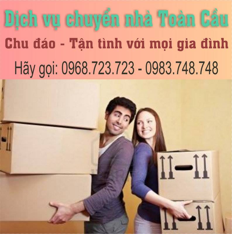 Dịch vụ chuyển nhà trọn gói Toàn Cầu
