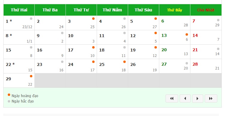 Lịch ngày tốt chuyển nhà tháng 2 năm 2016