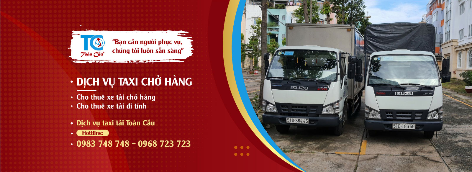 Dịch vụ taxi tải Toàn Cầu