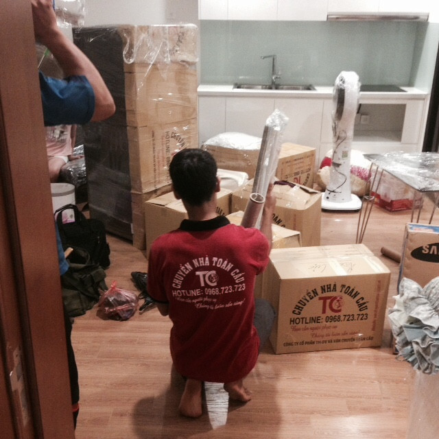 Vật tư đóng gói khi chuyển nhà