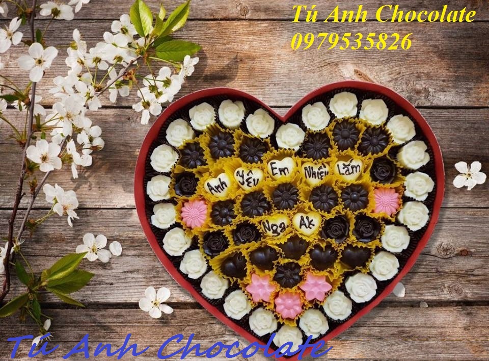 bán buôn socola valentine tại Tú Anh Chocolate