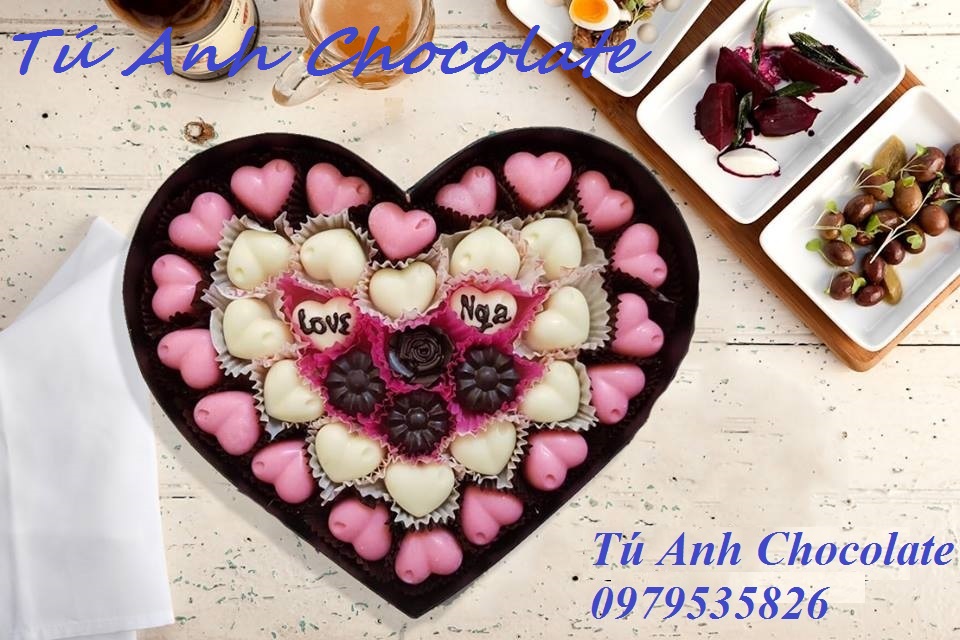 bán buôn socola valentine tại Tú Anh Chocolate