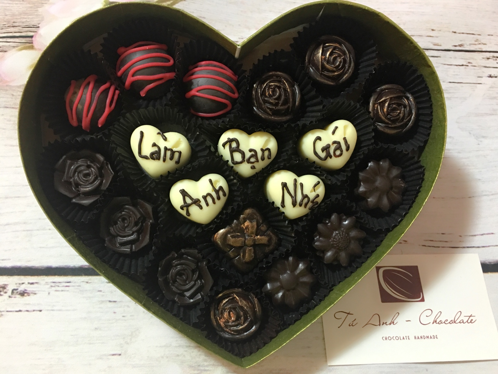 Socola tim quyến rũ