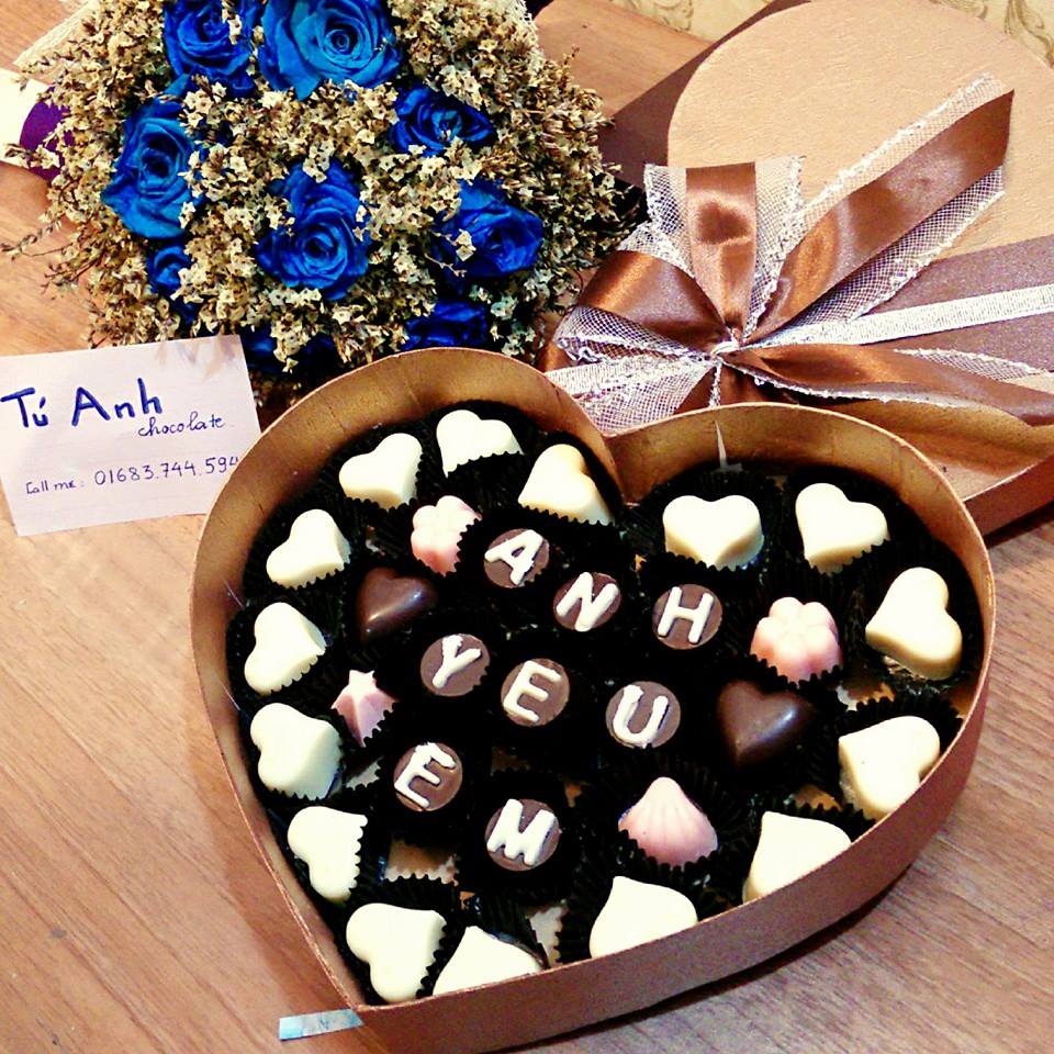 quà tặng socola valentine dành cho bạn gái