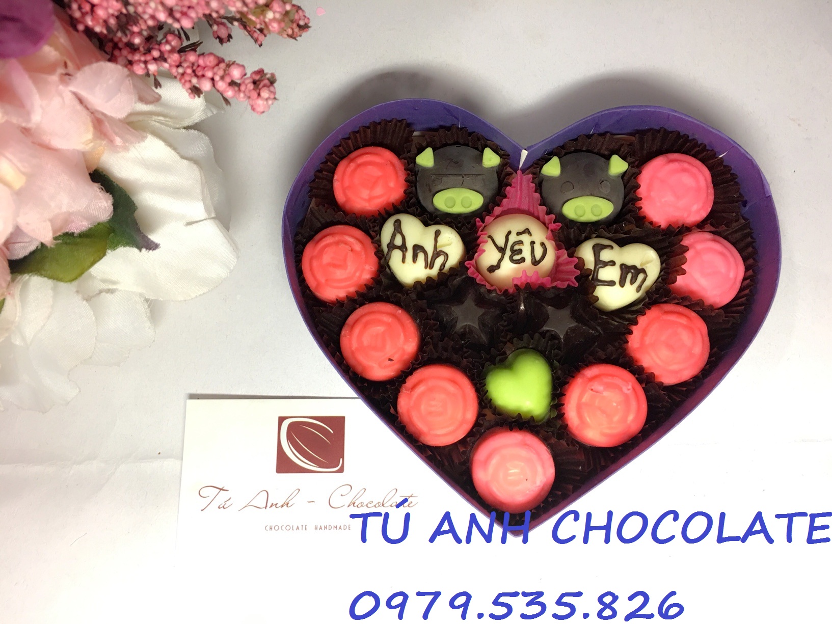 Socola valentine Anh Yêu Em