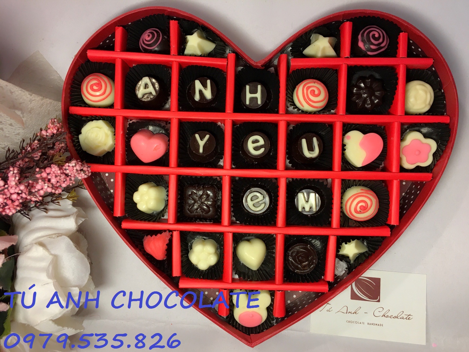 Socola valentine cực ngon - TÚ ANH CHOCOLATE