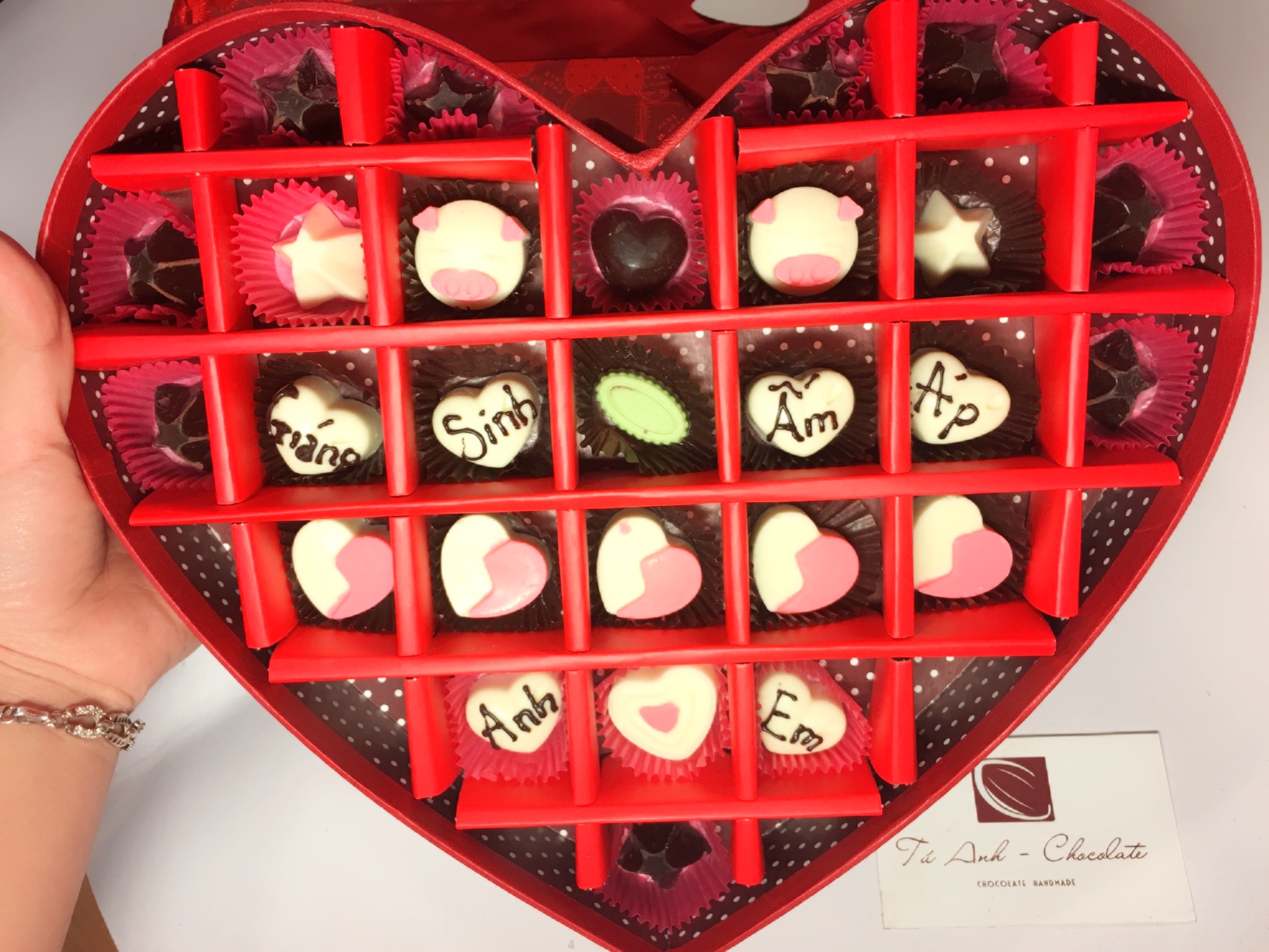 Socola Valentine Hà Nội giá rẻ