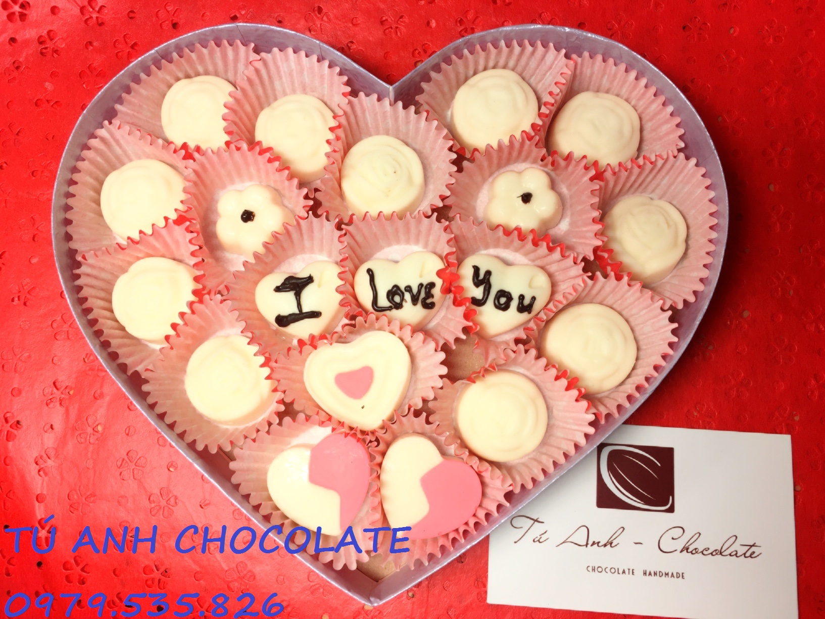 Socola valentine I LOVE YOU