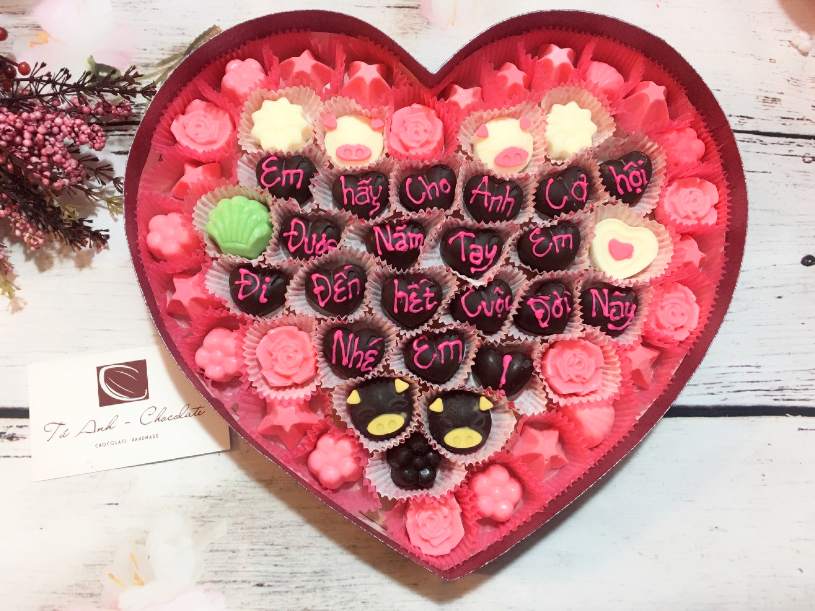 Socola valentine và cách làm socola handmade