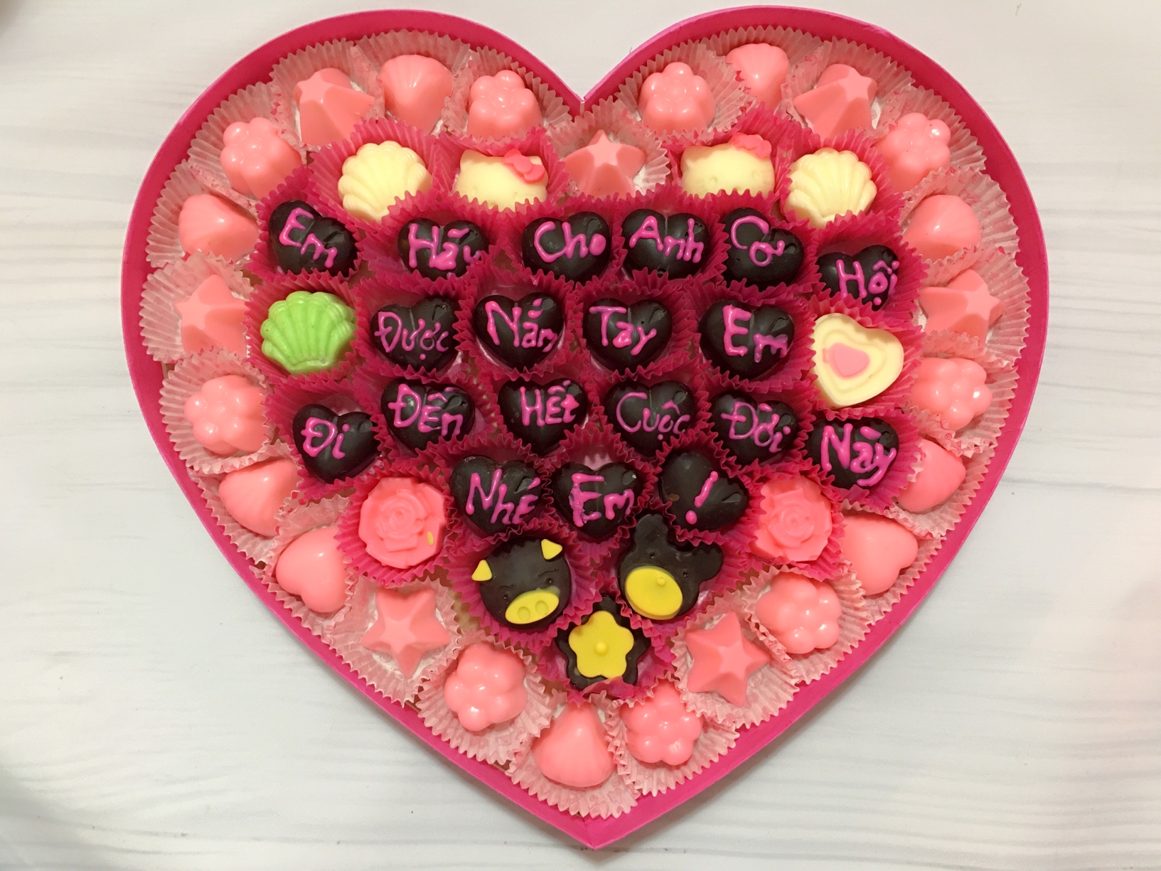 Tim hồng lãng mạn