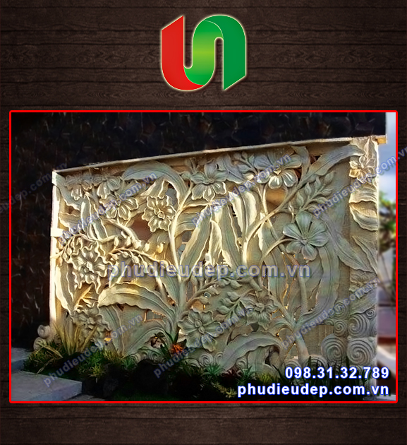 phù điêu hoa lá (hướng dẫn giả đồng)