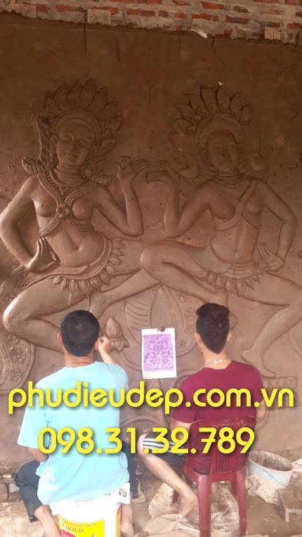 Hướng dẫn cách làm phù điêu 5