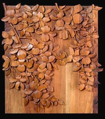 Mẫu tranh phù điêu gỗ đẹp