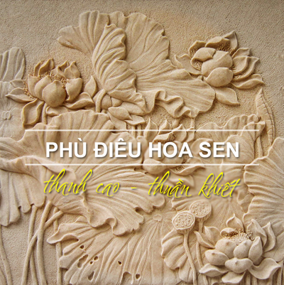tranh phu dieu hoa sen tai Ha Noi