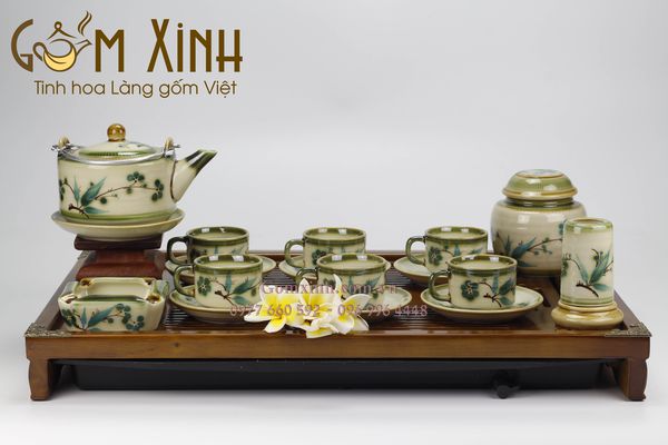  Giá cả ấm chén Bát Tràng - địa chỉ mua uy tin