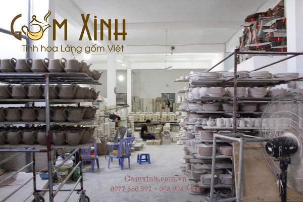 Gốm Xinh - xưởng sản xuất gốm sứ bát tràng uy tín tại Hà Nội