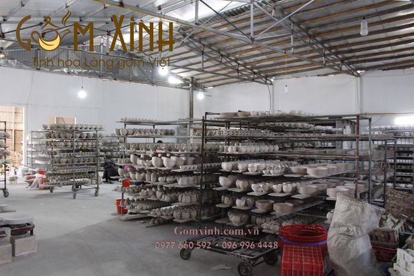 Gốm Xinh - xưởng sản xuất gốm sứ bát tràng uy tín tại Hà Nội