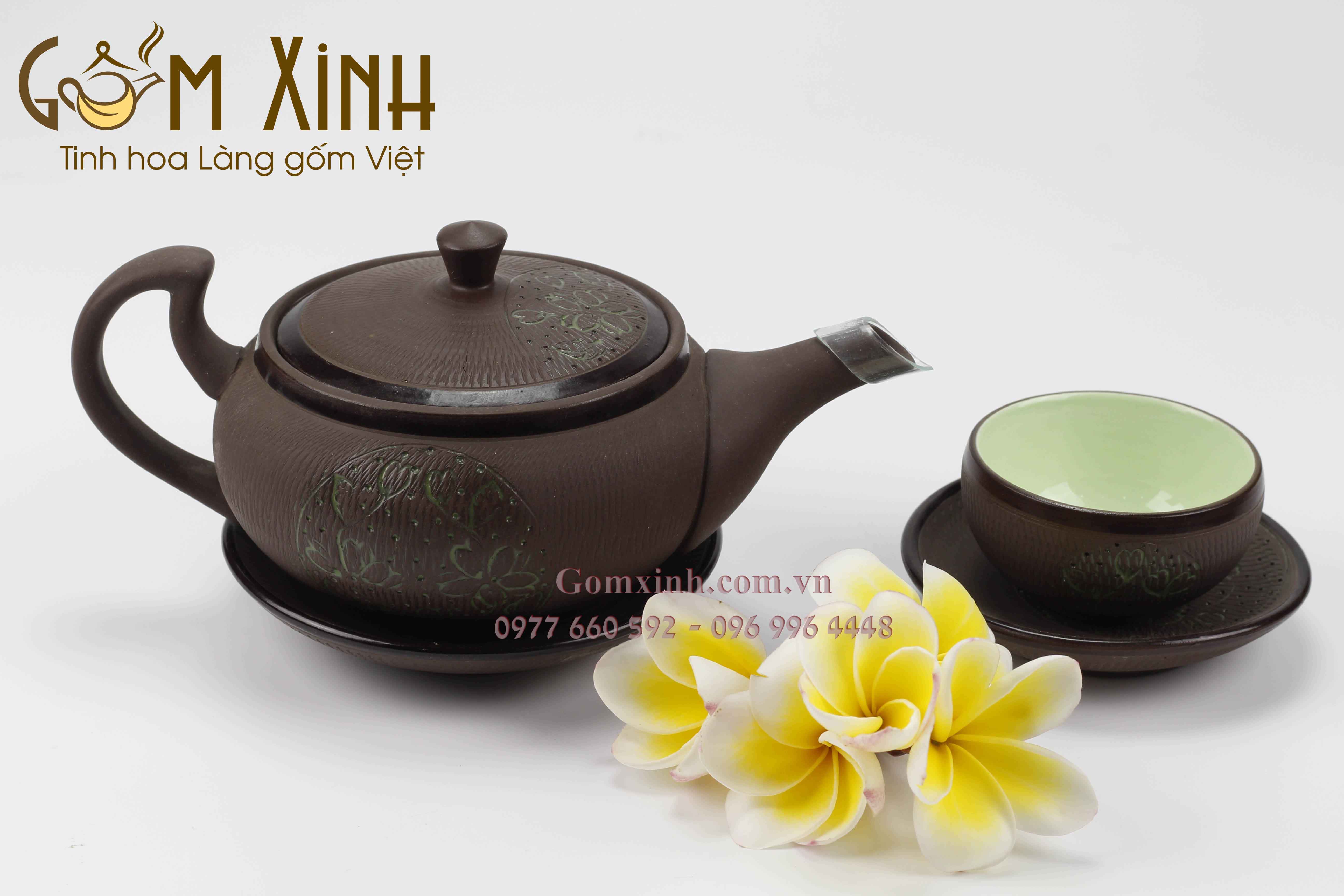 Bộ trăng xanh dáng dẹt kèm phụ kiện