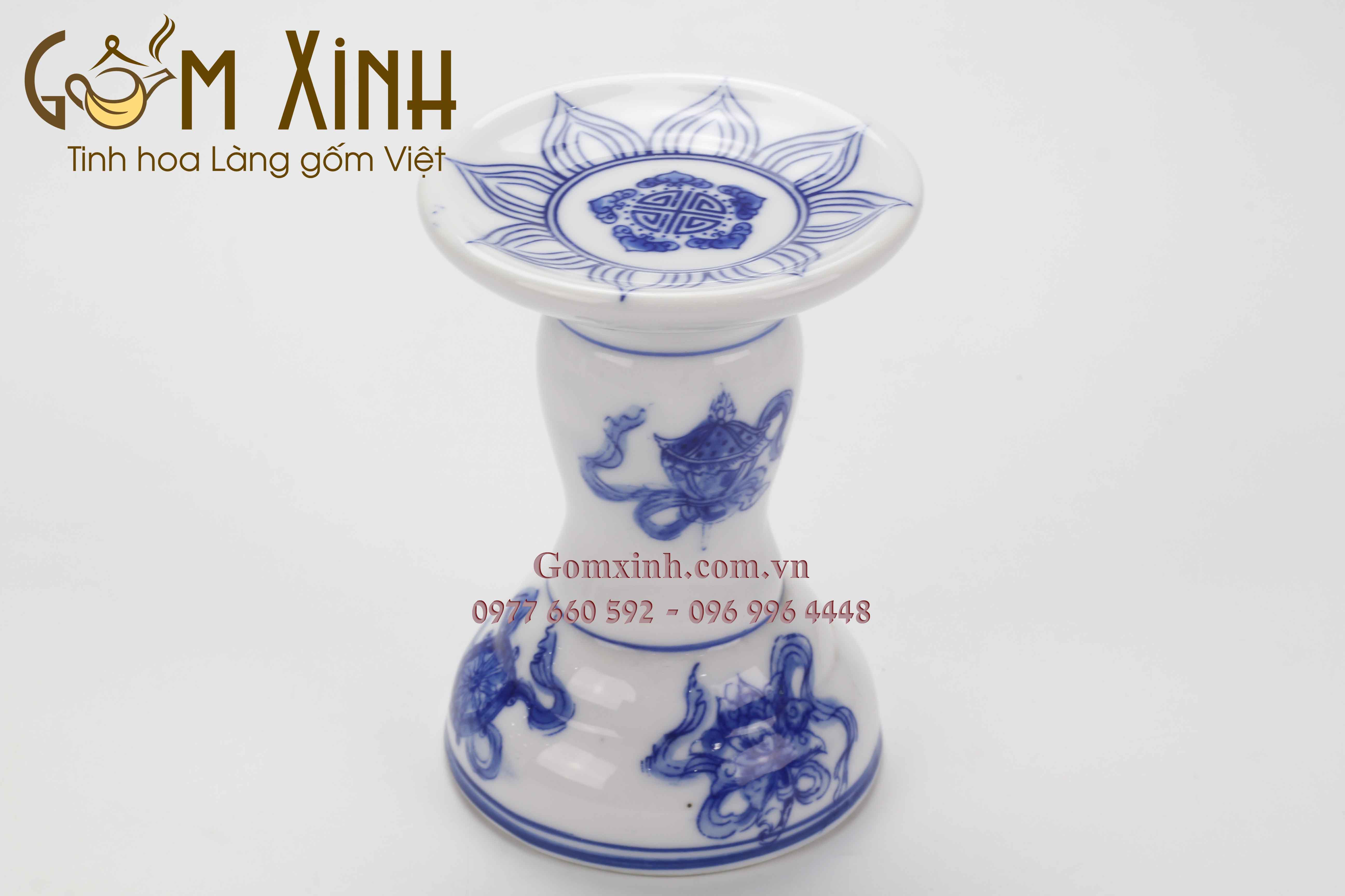 Chân nến thờ cỡ S1 (cao 11cm)