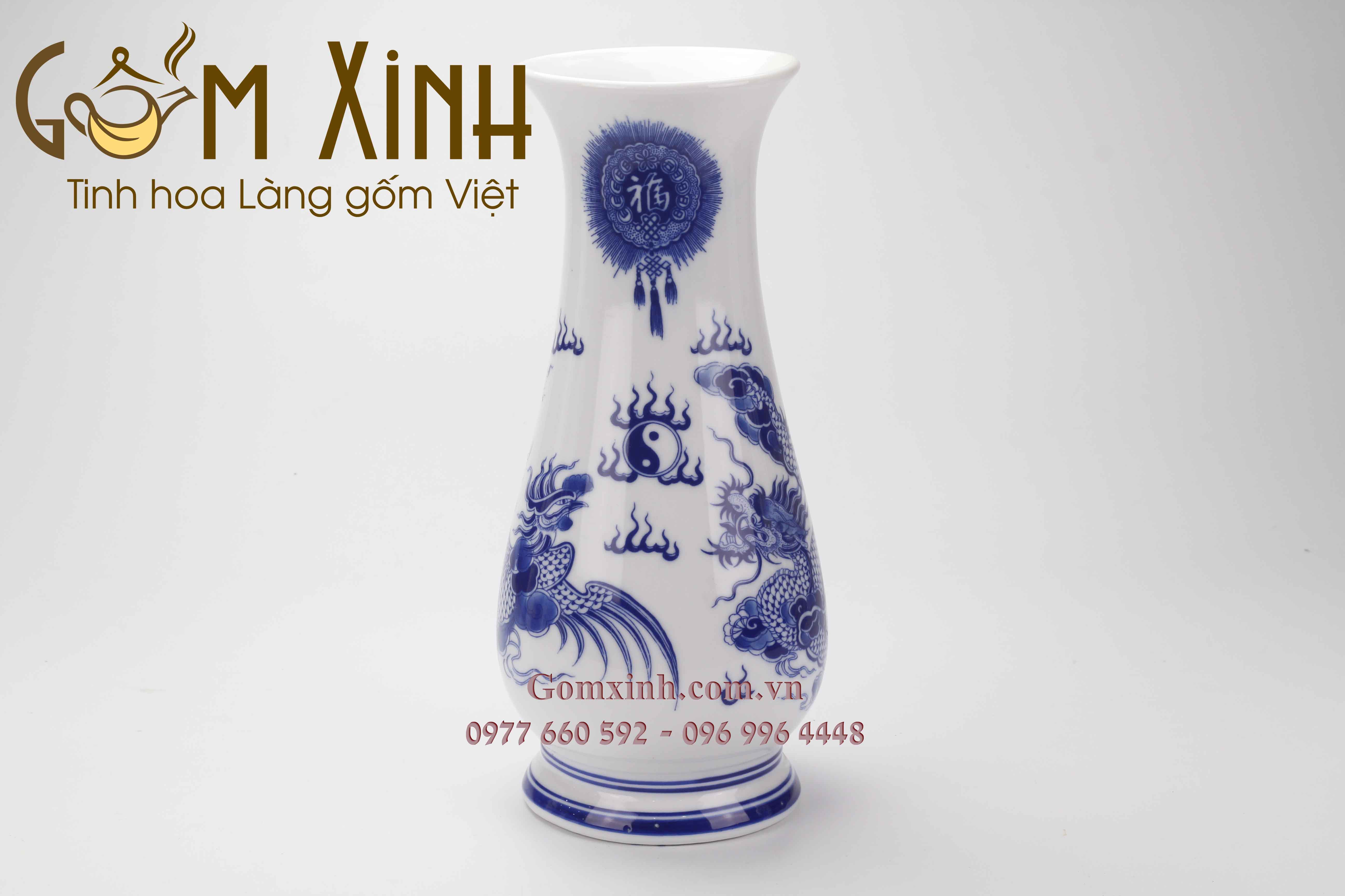 Lọ huệ rồng phượng (cao 26cm)