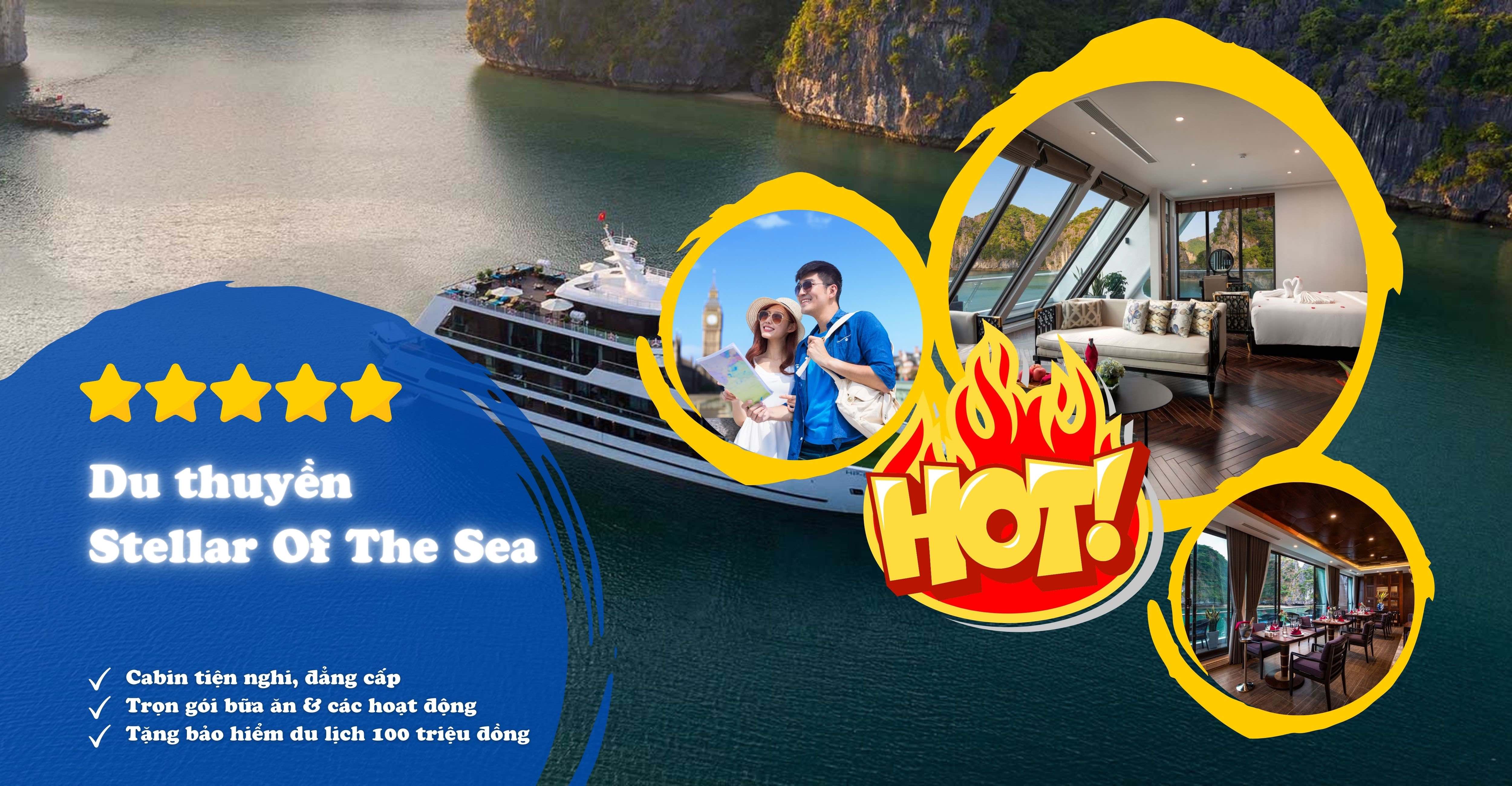 Du thuyền Stellar of the seas 5*